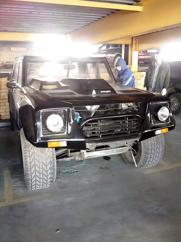 Восстановление LAMBORGHINI LM-002